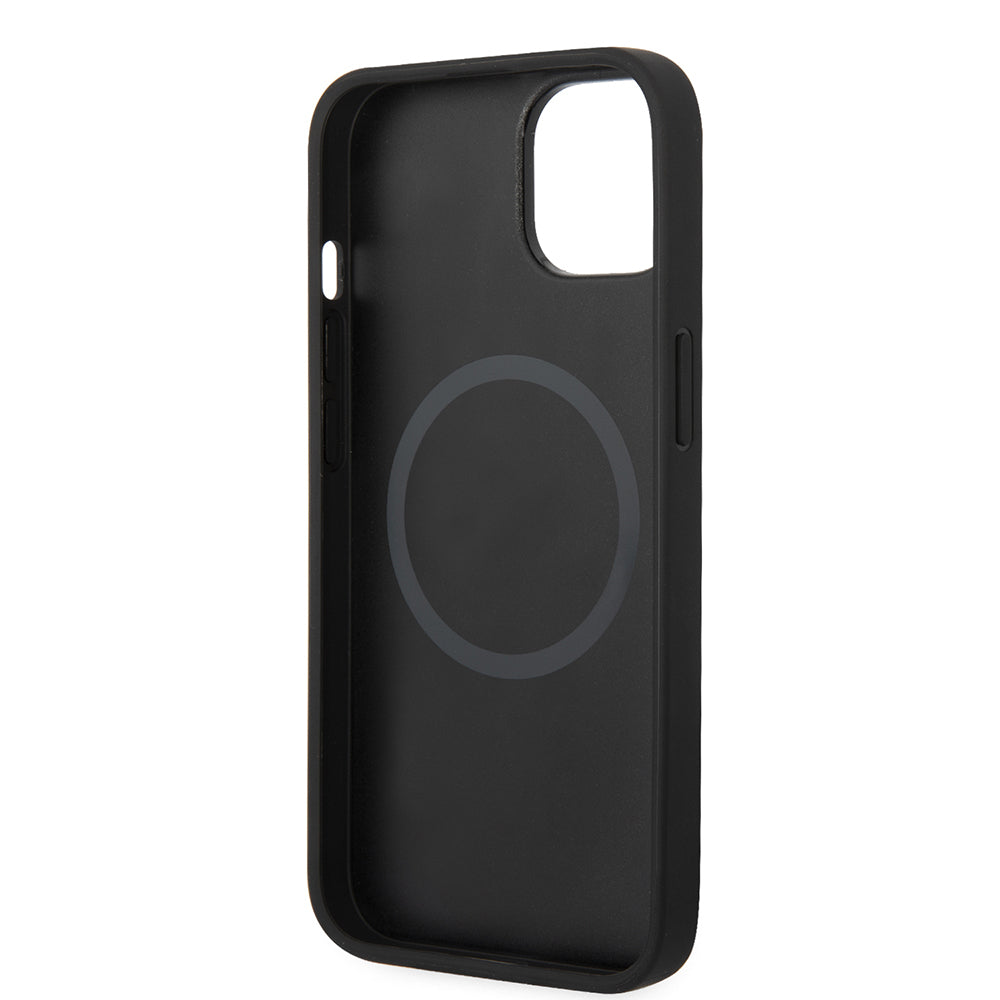 Ferrari iPhone 14 Orjinal Lisanslı M-safe Şarj Özellikli Pu Deri Ve Karbon Şeritli Dizayn Kılıf Ferrari iPhone 14 Orjinal Lisanslı M-safe Şarj Özellikli Pu Deri Ve Karbon Şeritli Dizayn Kılıf